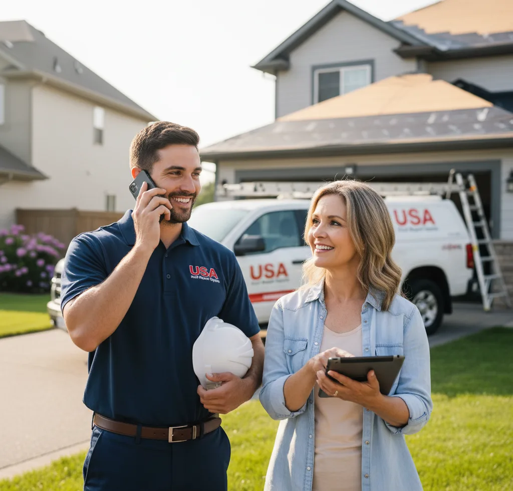 USA Roof Repair Experts customer support in Laguna